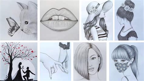 isip drawing easy|60 + Easy Drawing Ideas For Your Sketchbook .